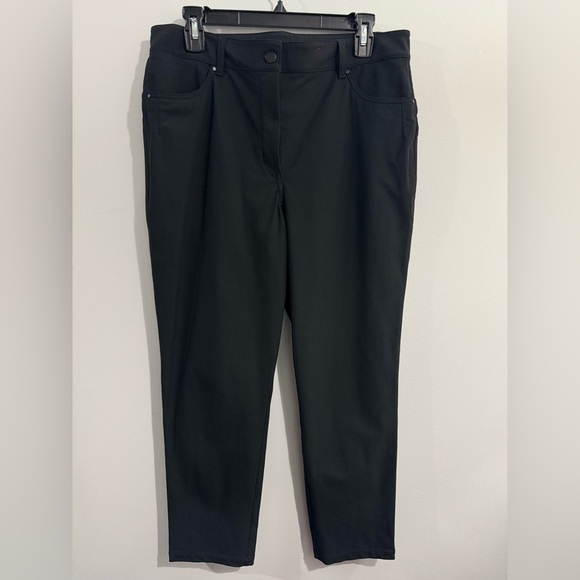 Lululemon Black City Sleek 5 Pocket 7/8 Pant Womens Size 12 - Picture 3 of 5